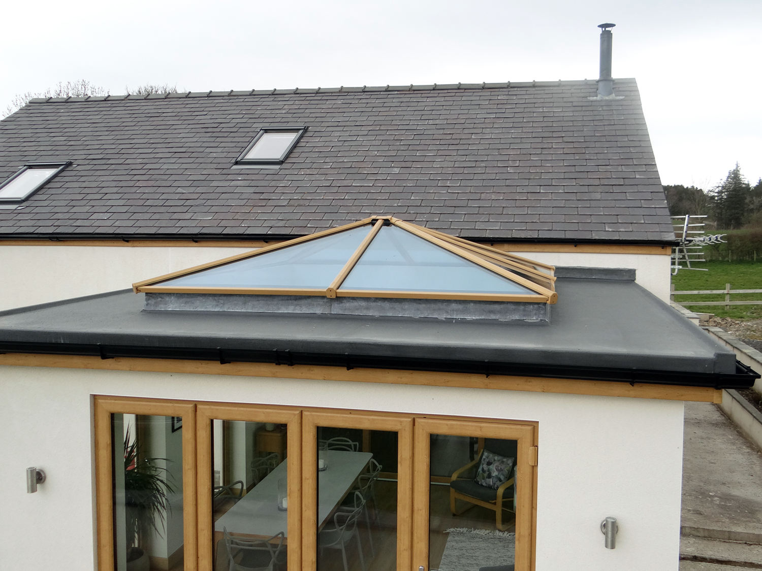 Flat roof waterproofing